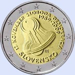 2 € Slovaquie 2009